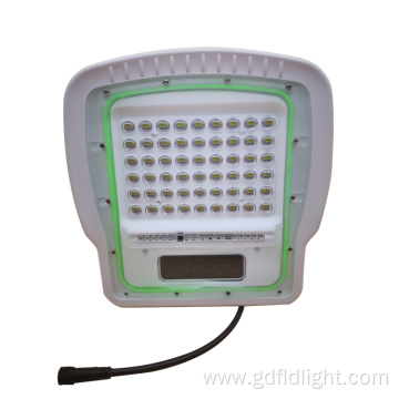 High brightness square led solar powered flood light